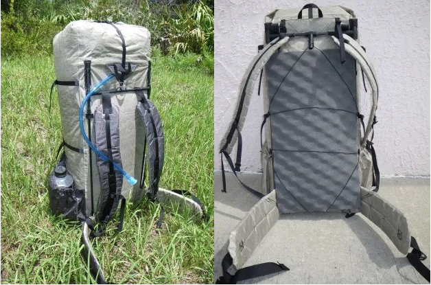 Lightweight external frame backpack online