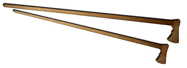 Modern all wooden Shepherds Axe sold to Tourists