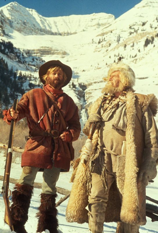 Jeremiah Johnson with Hawken Rifle